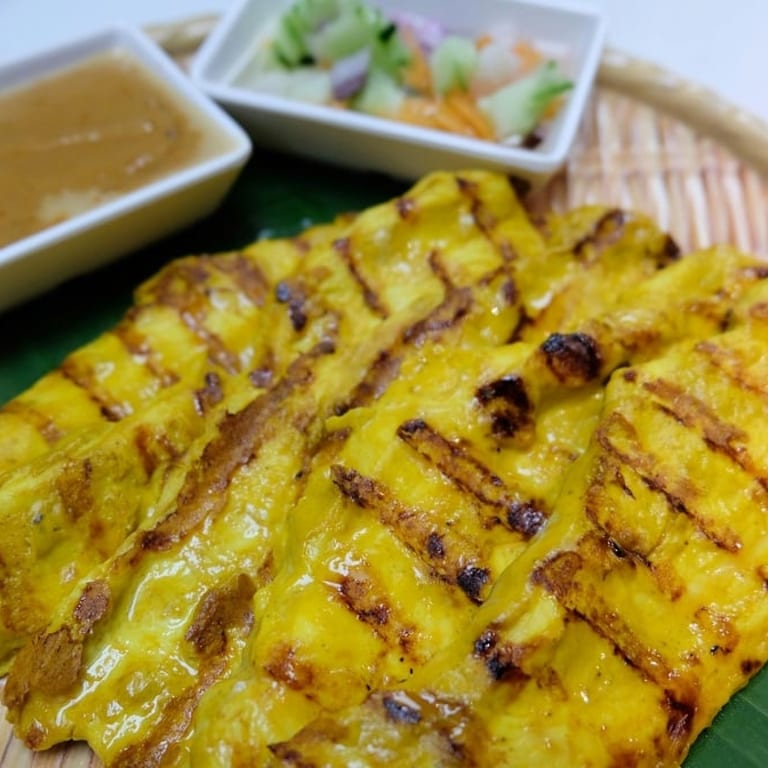 Savor our authentic satay