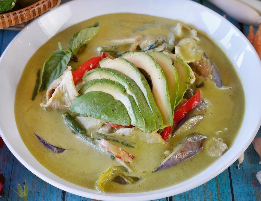 Avocado Curry.